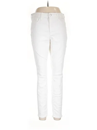 Pre-owned Athleta Jeans In Ivory