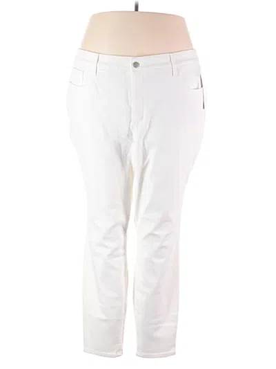 Pre-owned Athleta Jeans In Ivory