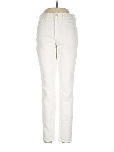 Pre-owned Athleta Jeans In Ivory