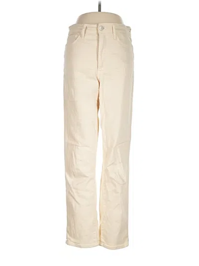 Pre-owned Athleta Jeans In Ivory