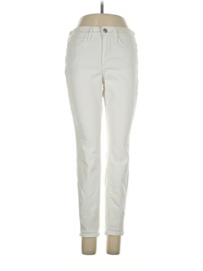 Pre-owned Athleta Jeans In Ivory