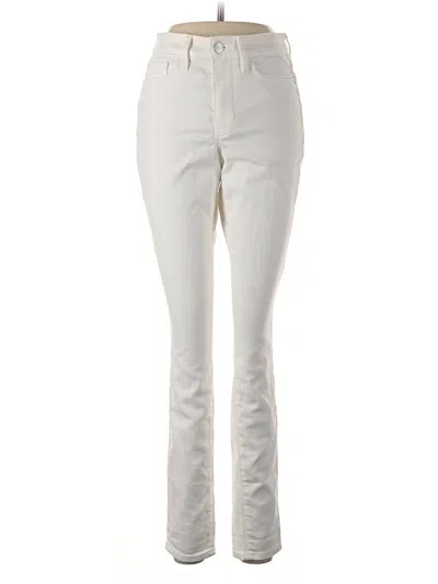 Pre-owned Athleta Jeans In Ivory