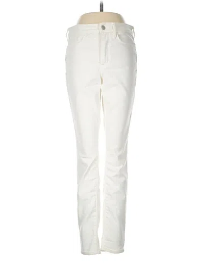 Pre-owned Athleta Jeans In Ivory