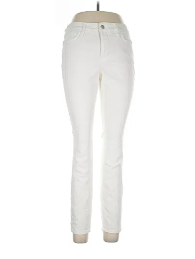 Pre-owned Athleta Jeans In Ivory