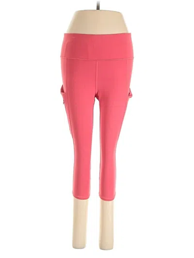 Pre-owned Athleta Jeggings In Pink
