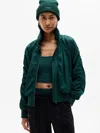 Athleta Jetset Bomber In Green