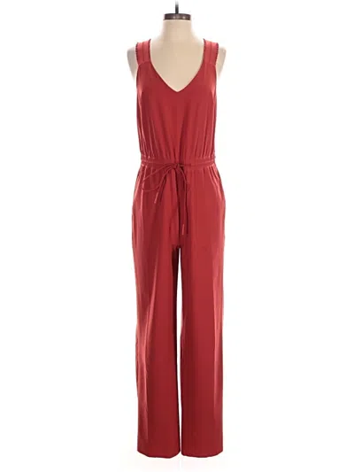 Pre-owned Athleta Jumpsuit In Brown