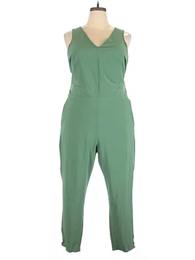 Pre-owned Athleta Jumpsuit In Green