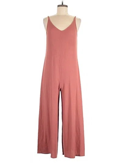 Pre-owned Athleta Jumpsuit In Pink