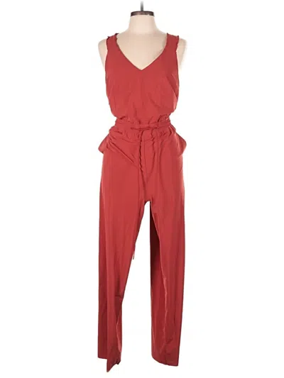 Pre-owned Athleta Jumpsuit In Red