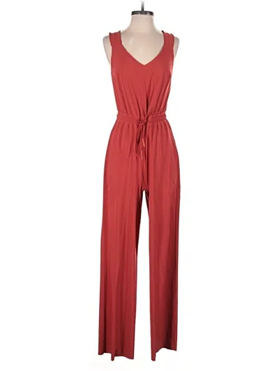 Pre-owned Athleta Jumpsuit In Red