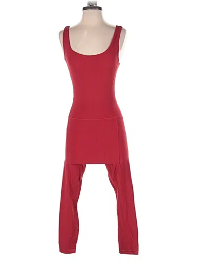 Pre-owned Athleta Jumpsuit In Red