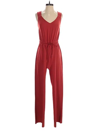 Pre-owned Athleta Jumpsuit In Red
