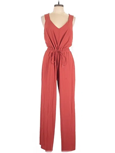 Pre-owned Athleta Jumpsuit In Red
