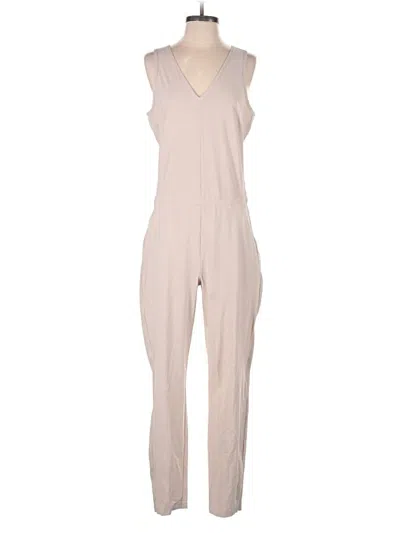 Pre-owned Athleta Jumpsuit In Tan