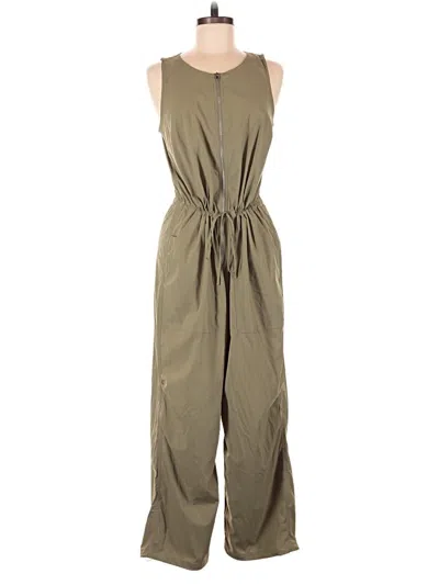 Pre-owned Athleta Jumpsuit In Tan