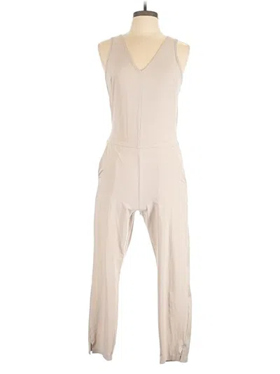Pre-owned Athleta Jumpsuit In White
