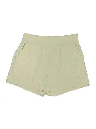 Pre-owned Athleta Khaki Shorts In Brown