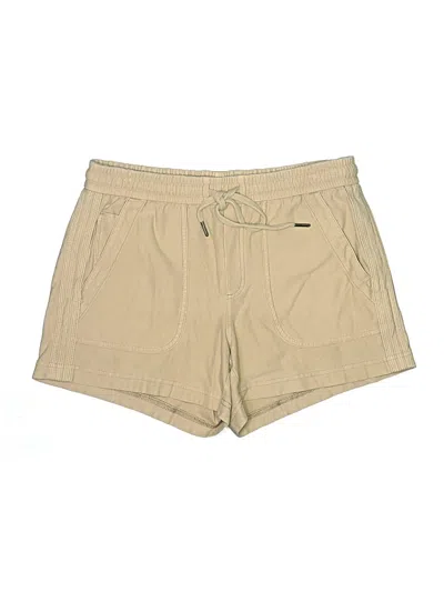 Pre-owned Athleta Khaki Shorts In Brown