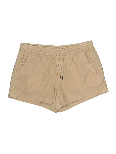 Pre-owned Athleta Khaki Shorts In Brown