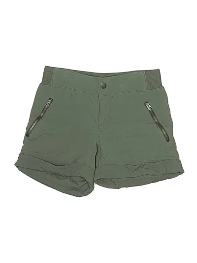 Pre-owned Athleta Khaki Shorts In Green