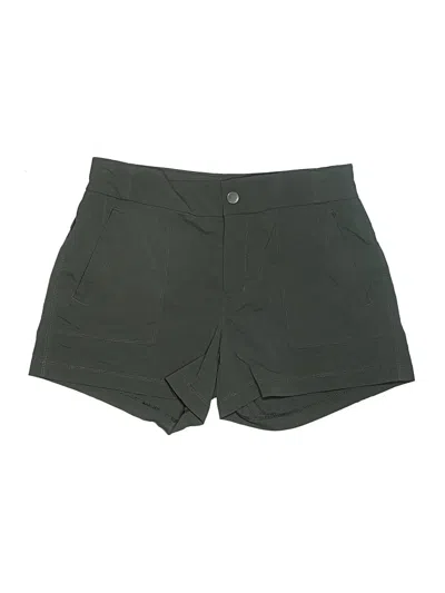 Pre-owned Athleta Khaki Shorts In Green