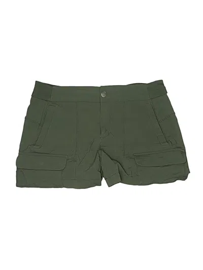 Pre-owned Athleta Khaki Shorts In Green