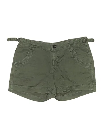 Pre-owned Athleta Khaki Shorts In Green