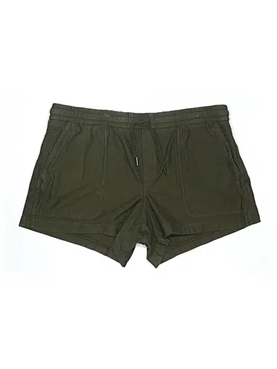Pre-owned Athleta Khaki Shorts In Green
