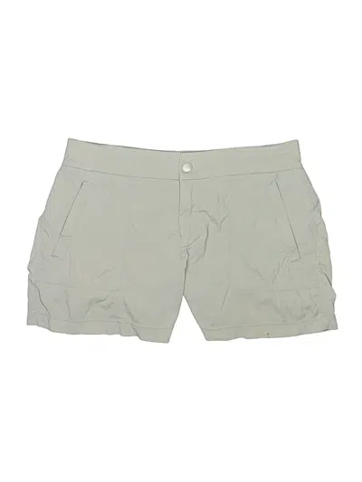 Pre-owned Athleta Khaki Shorts In Green