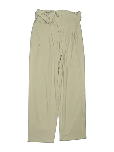 Pre-owned Athleta Khaki Shorts In Green