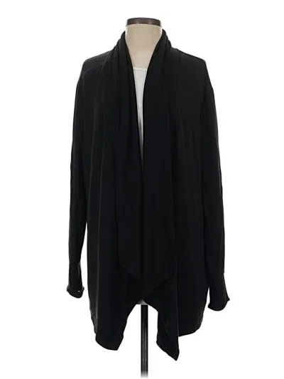 Pre-owned Athleta Kimono In Black