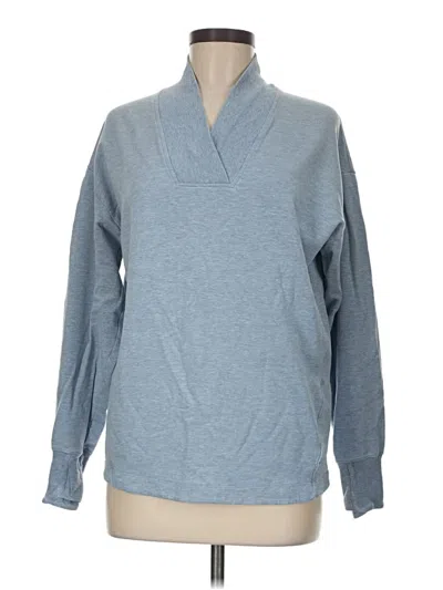 Pre-owned Athleta Kimono In Blue