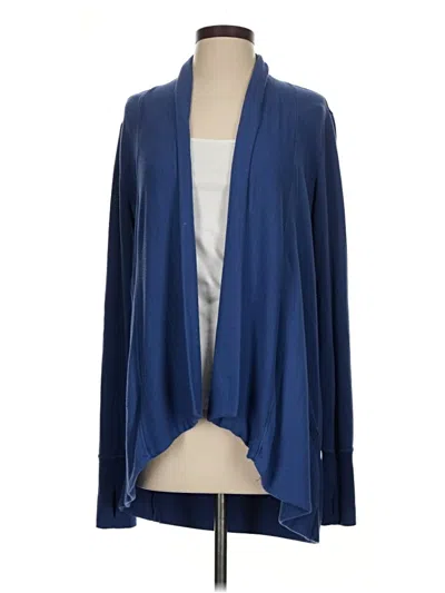 Pre-owned Athleta Kimono In Blue