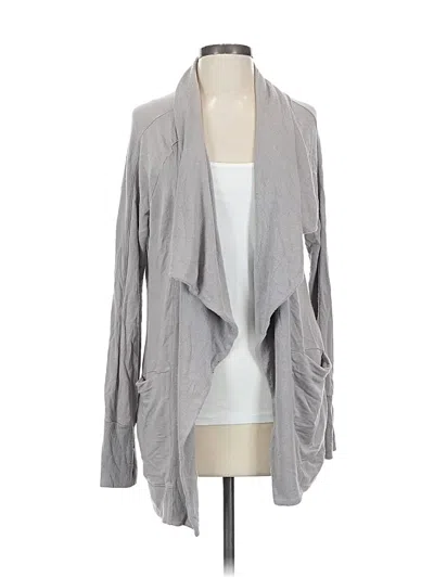Pre-owned Athleta Kimono In Gray