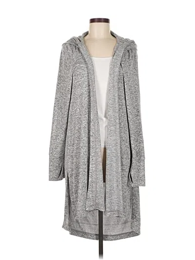Pre-owned Athleta Kimono In Gray