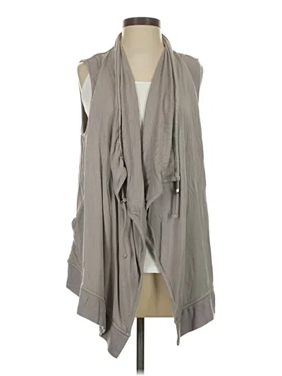 Pre-owned Athleta Kimono In Gray