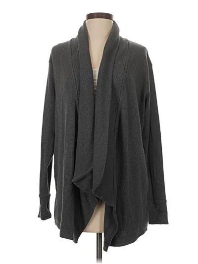 Pre-owned Athleta Kimono In Gray