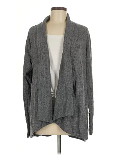 Pre-owned Athleta Kimono In Gray