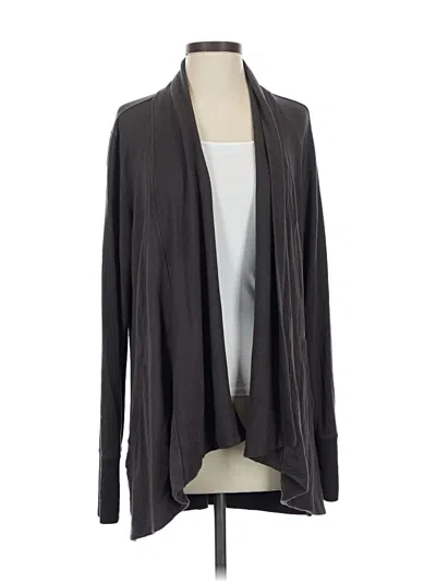 Pre-owned Athleta Kimono In Gray