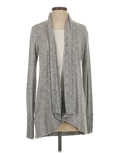 Pre-owned Athleta Kimono In Gray