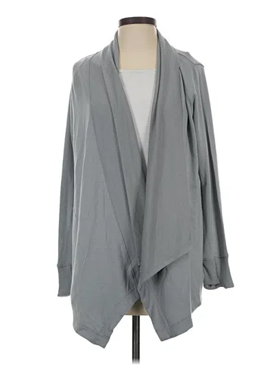 Pre-owned Athleta Kimono In Gray