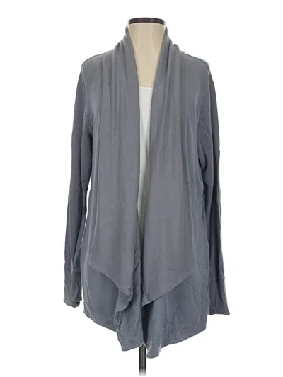 Pre-owned Athleta Kimono In Gray