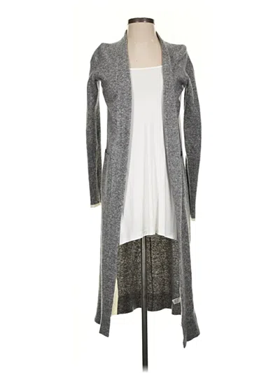 Pre-owned Athleta Kimono In Gray