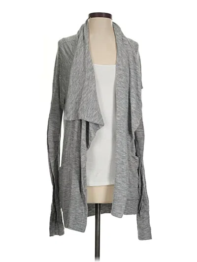 Pre-owned Athleta Kimono In Gray