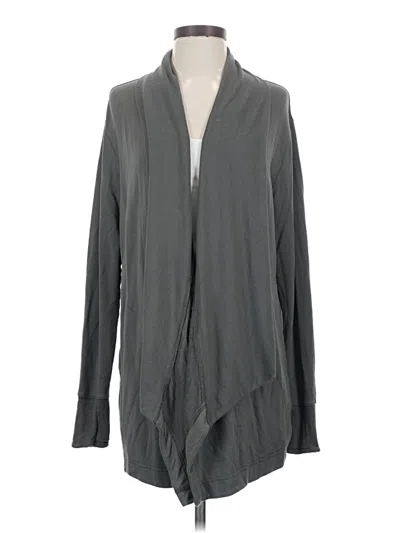 Pre-owned Athleta Kimono In Gray