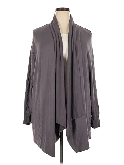 Pre-owned Athleta Kimono In Gray
