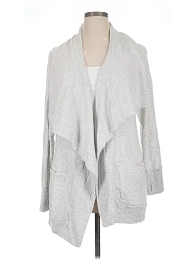 Pre-owned Athleta Kimono In Gray