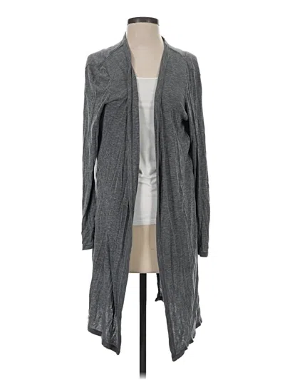 Pre-owned Athleta Kimono In Gray
