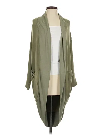 Pre-owned Athleta Kimono In Green